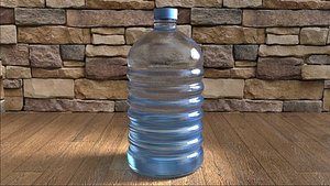 A bottle of water
