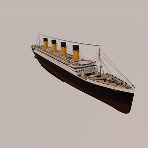 RMS Olympic 3D model
