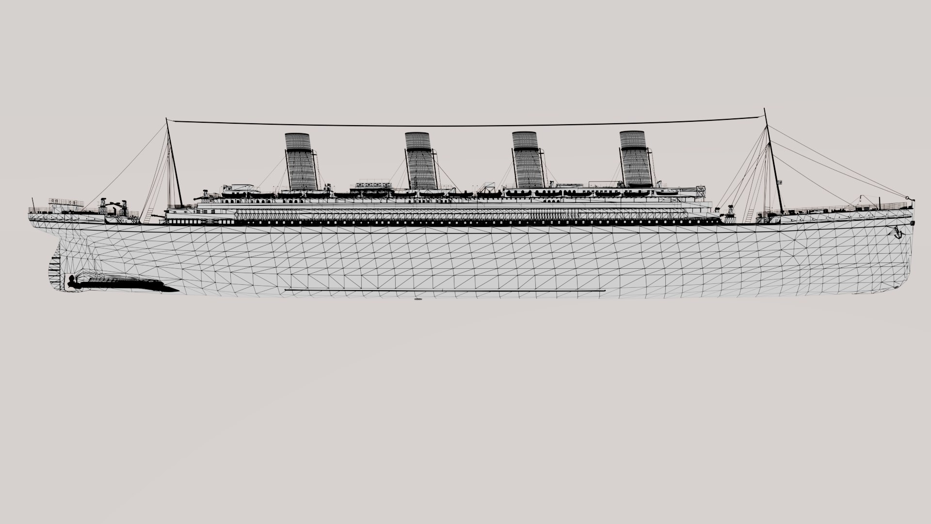 RMS Olympic 3D Model - TurboSquid 1922665