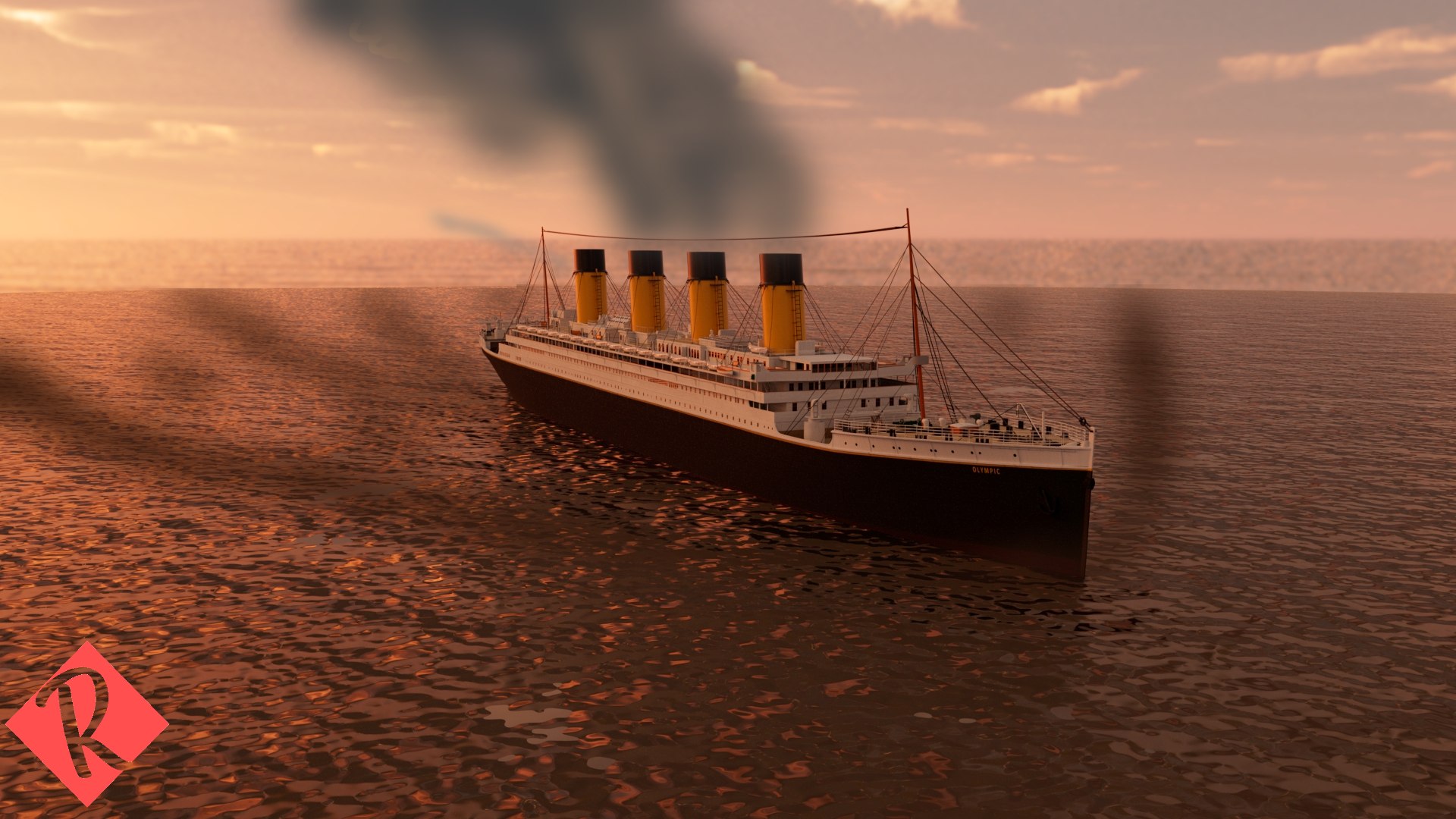 RMS Olympic 3D Model - TurboSquid 1922665