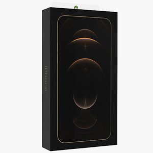 iPhone 12 Pro Max Box Gold