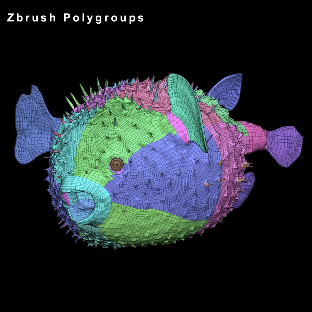 3d fugu fish model https://p.turbosquid.com/ts-thumb/9L/eUBhni/kZ7JcLq9/polygroups/jpg/1467027387/1920x1080/fit_q87/a943f9dfd32d098e2317ec18de1c3ea1560b7822/polygroups.jpg