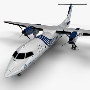 AURORA Bombardier De Havilland Canada DHC-8 Q300 Dash 8 L1666
