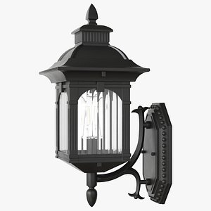 3D model Vakkerlight Miller Roof Outdoor Wall Light