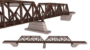 Railroad Truss Bridge