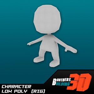 Character Low Poly(Rig)