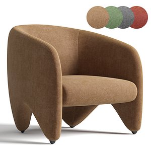 Modern Nordic Sweet Lip Lounge Chair