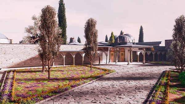 modelo 3d PALACIO TOPKAPI MODELO 3D - TurboSquid 2198627