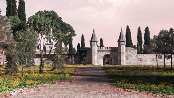 modelo 3d PALACIO TOPKAPI MODELO 3D - TurboSquid 2198627