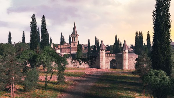modelo 3d PALACIO TOPKAPI MODELO 3D - TurboSquid 2198627