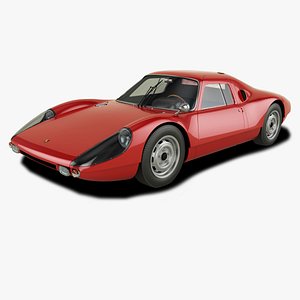 Porsche 904 GTS 3D model