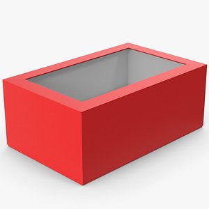 Red Food Package Box