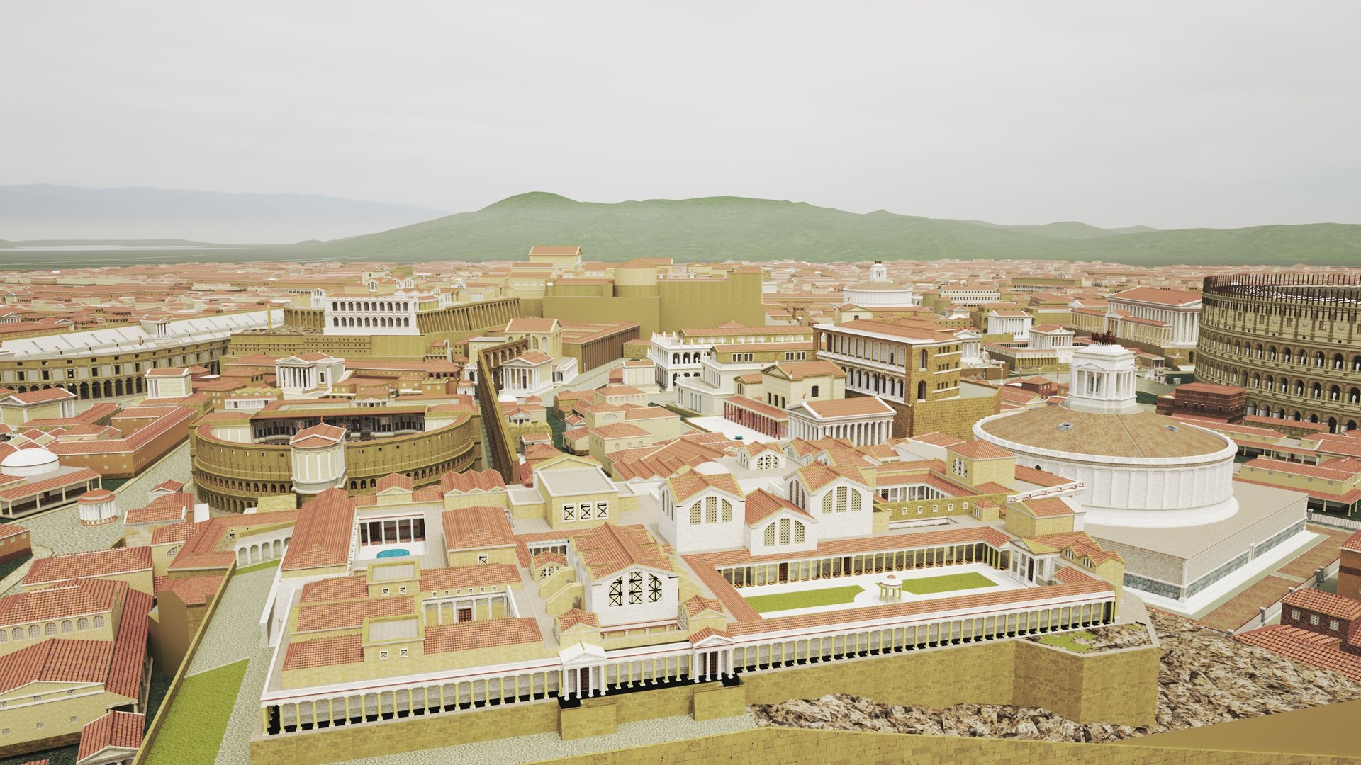 Rome City Italy Model - TurboSquid 2434673