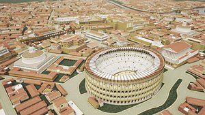 Rome City Italy model