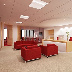 office interior 3d model