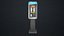 Phone Booth - Low Poly 3D model