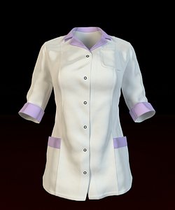 3d women s medical shirt