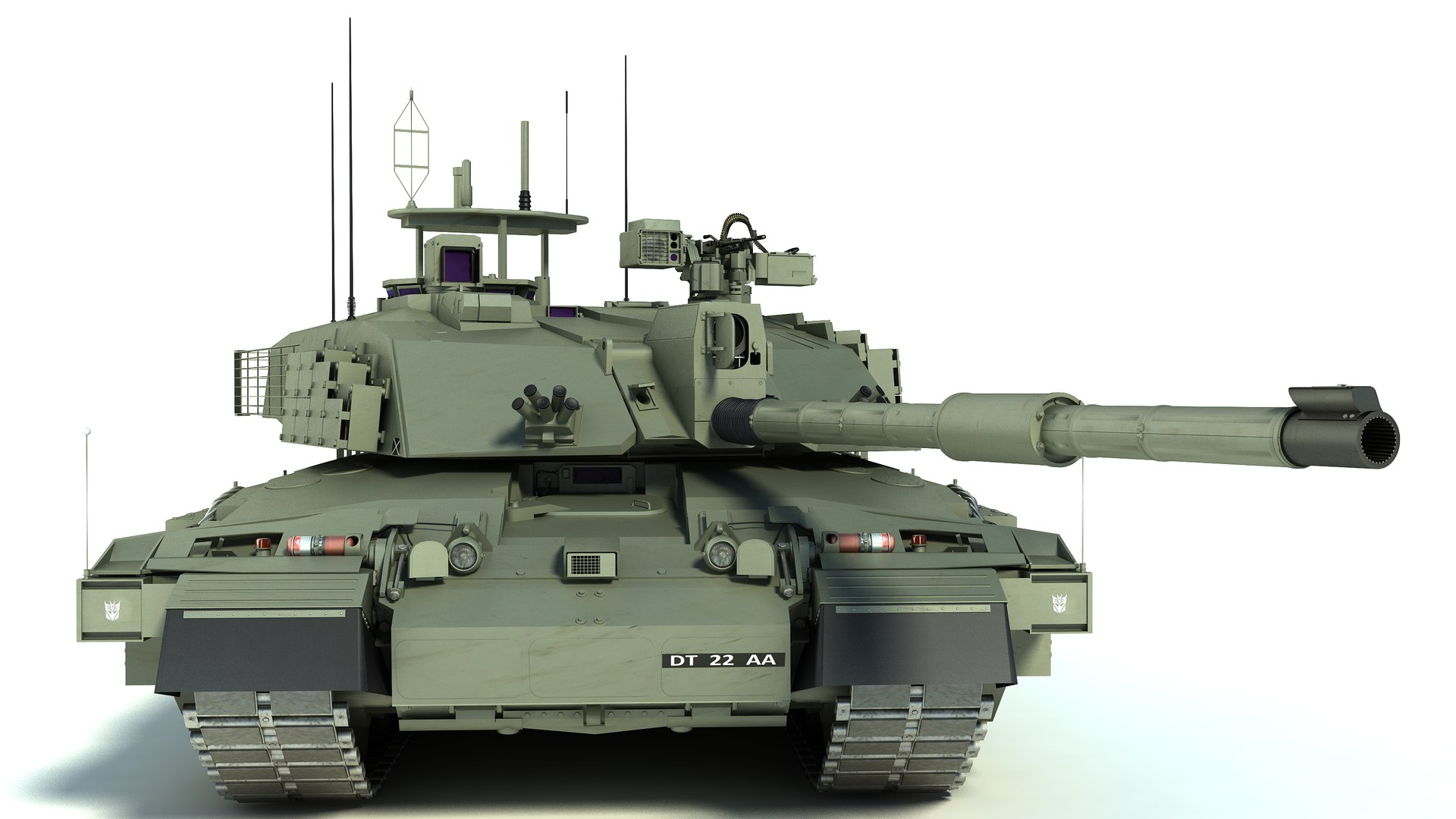Challenger-2 MBT Power-Pack, Accurate Armour A148