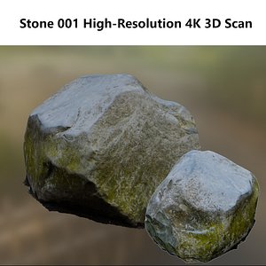 Stone 001 High-Resolution 4K Scan