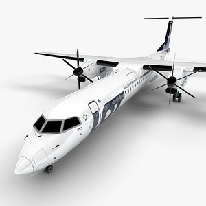 3D LOT Bombardier DHC-8 Q400 Dash 8 L1522
