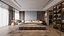3D Master bedroom of Sneech 01 - MAX FBX OBJ SKP Simlab Collada