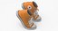 Basketball Lederschuhe Bent Orange