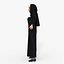 Cartoon Nun Woman Character 3D model