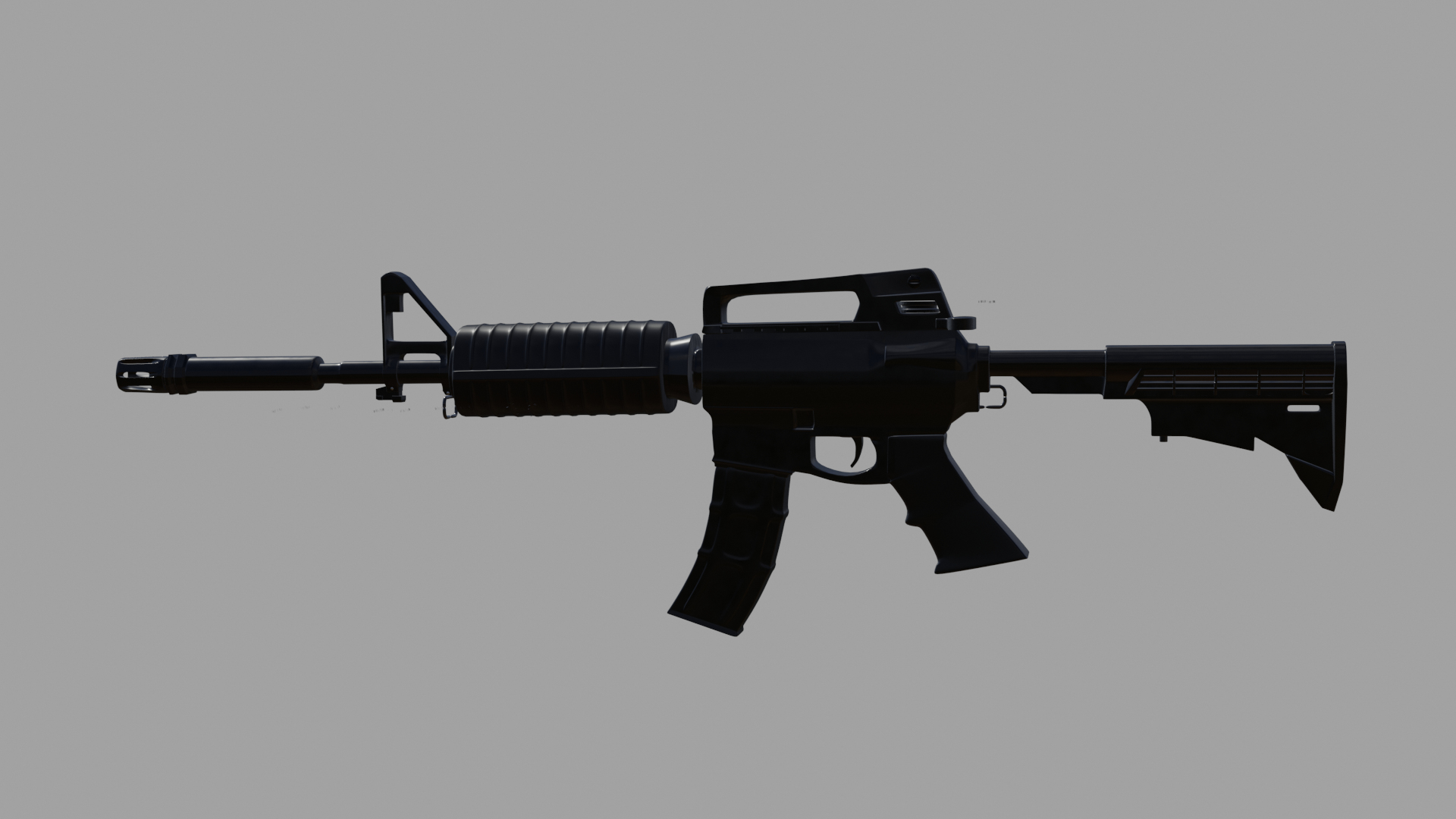 3D m4 carbine rifle weapon - TurboSquid 1525426