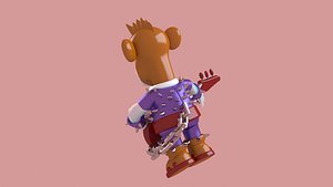 3D model monkey toon yacht chimp club unreal bored mod engine