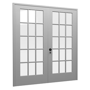 3D french door