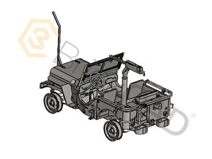 3D Jeep model