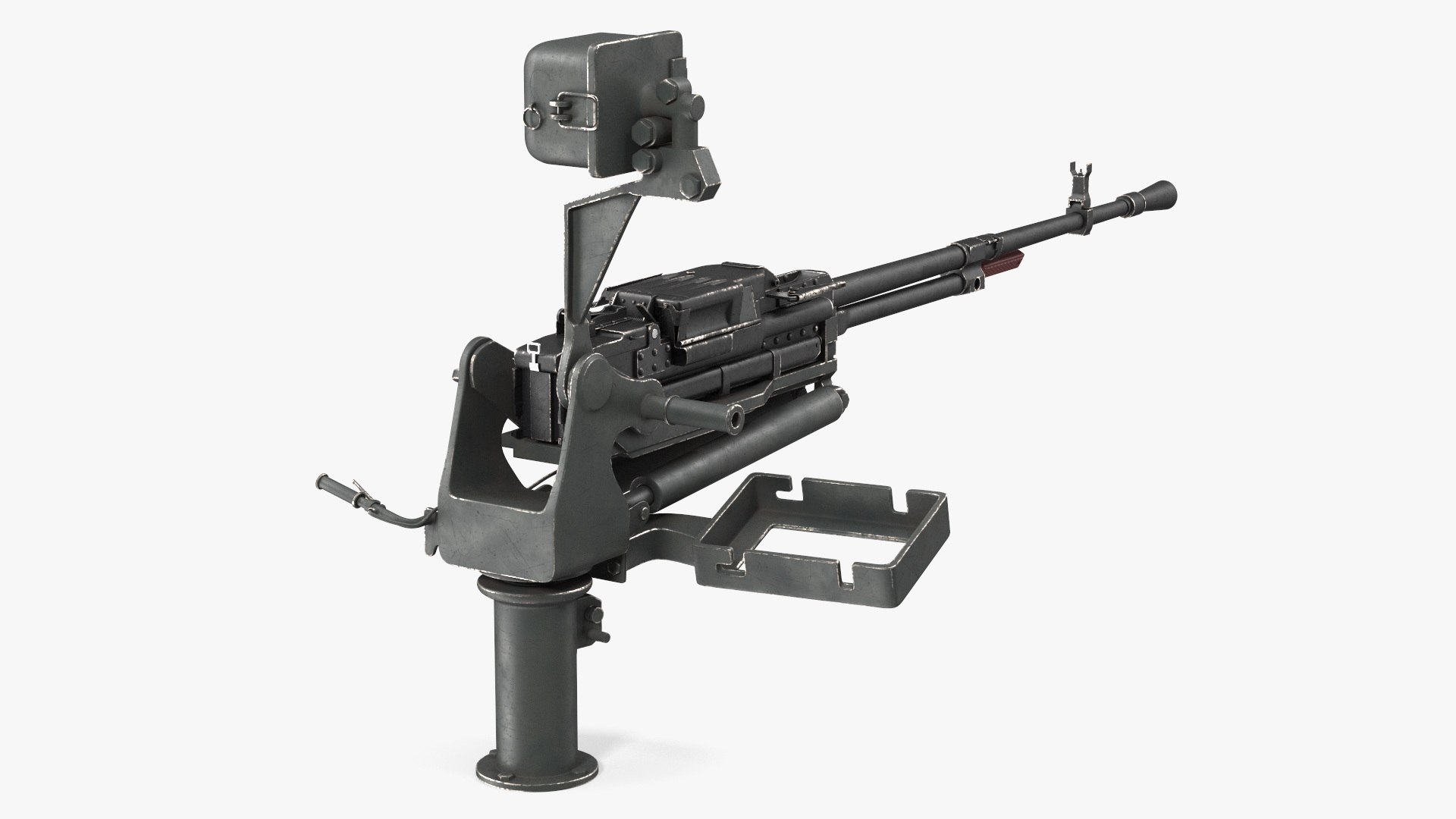 NSV Utyos Machine Gun 3D model preview