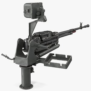 NSV Utyos Machine Gun 3D model