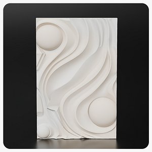 Decorative Fluid Wall Panel