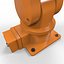 Brazo de robot industrial