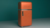 Modern vintage refrigerator