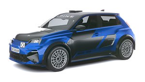 Alpine A290 Rallye 2026 3D
