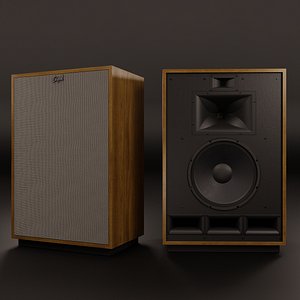 KLIPSCH Cornwall IV Floorstanding Speakers - Walnut 3D model