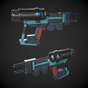 Photon Phaser Gun 3D model