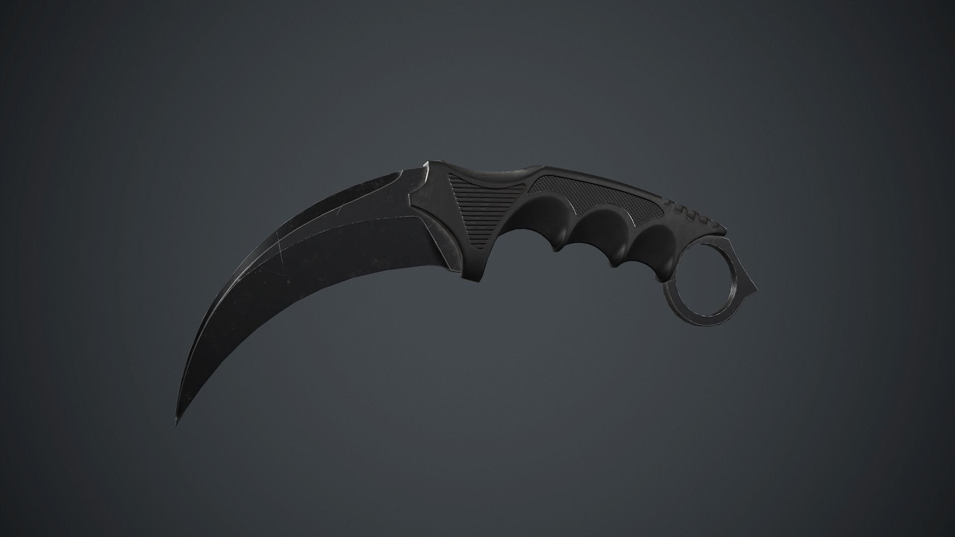 3D Karambit knife model - TurboSquid 1994260