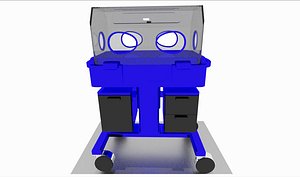 3D baby incubator model