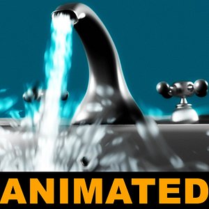 3ds water faucet
