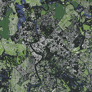 Rome Italy - city and mass buildings 3D model