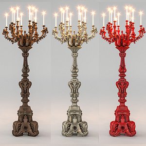 3D model chandelier stand