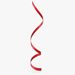 3D Curly Ribbon