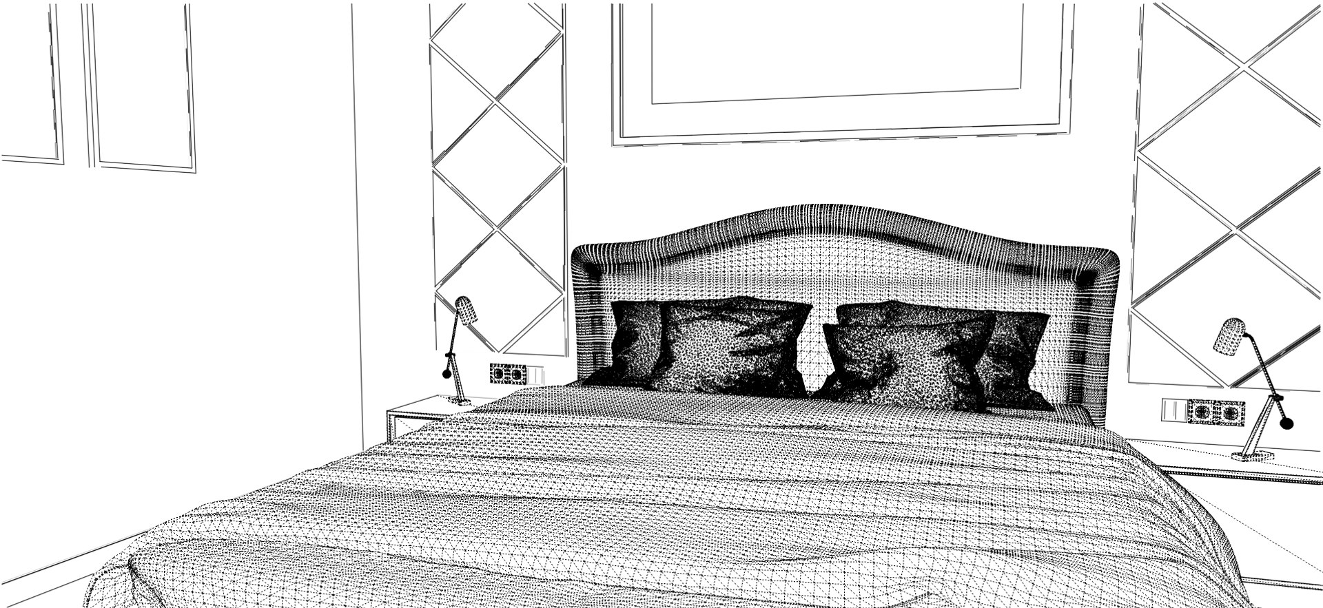 Bedroom Classic 3D Model - TurboSquid 1413203