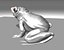 frog 3d obj
