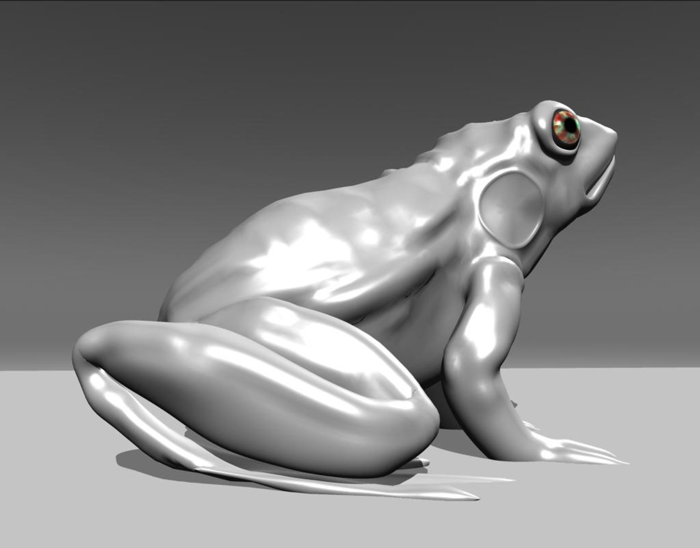Frog 3d Obj