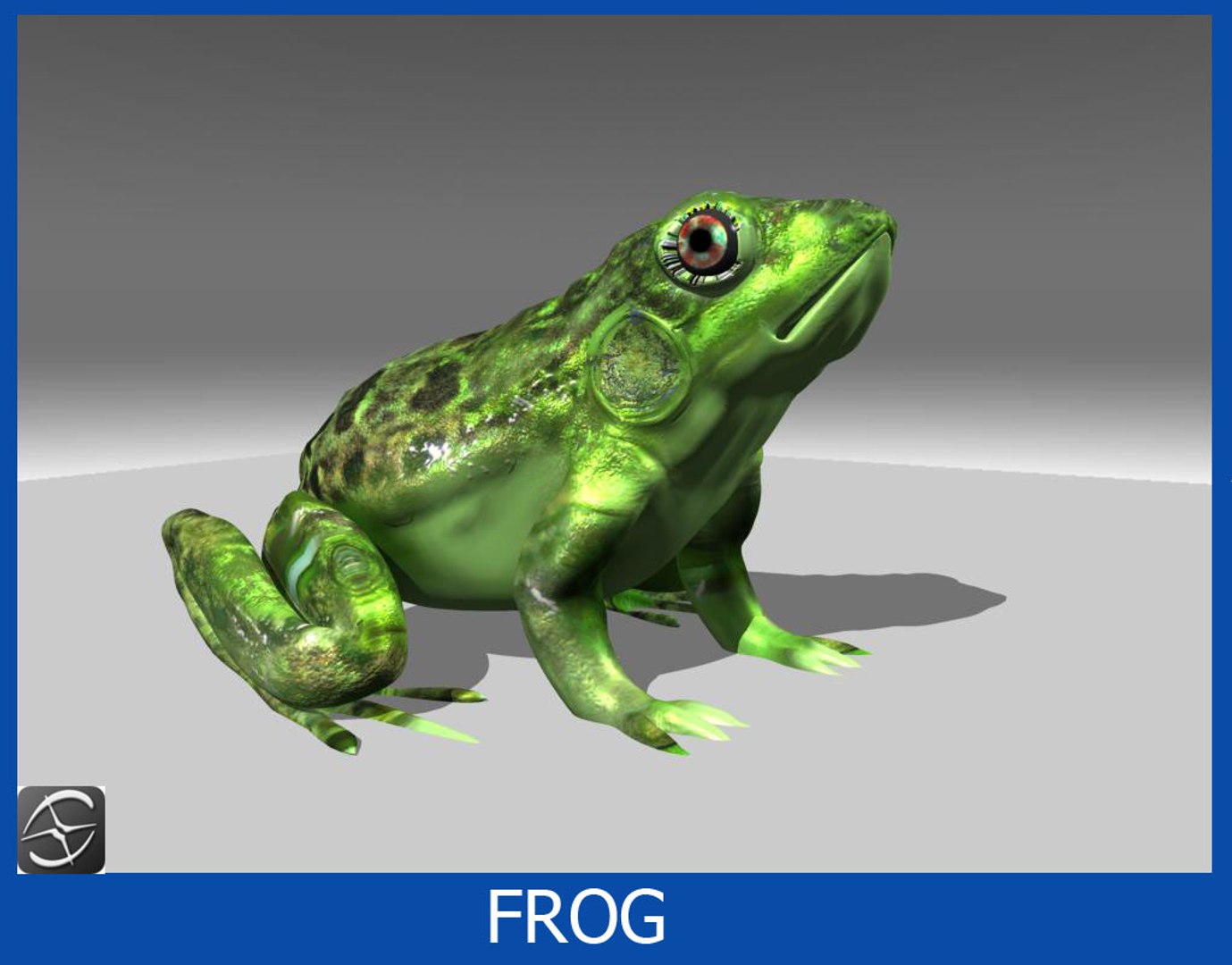 Frog 3d Obj
