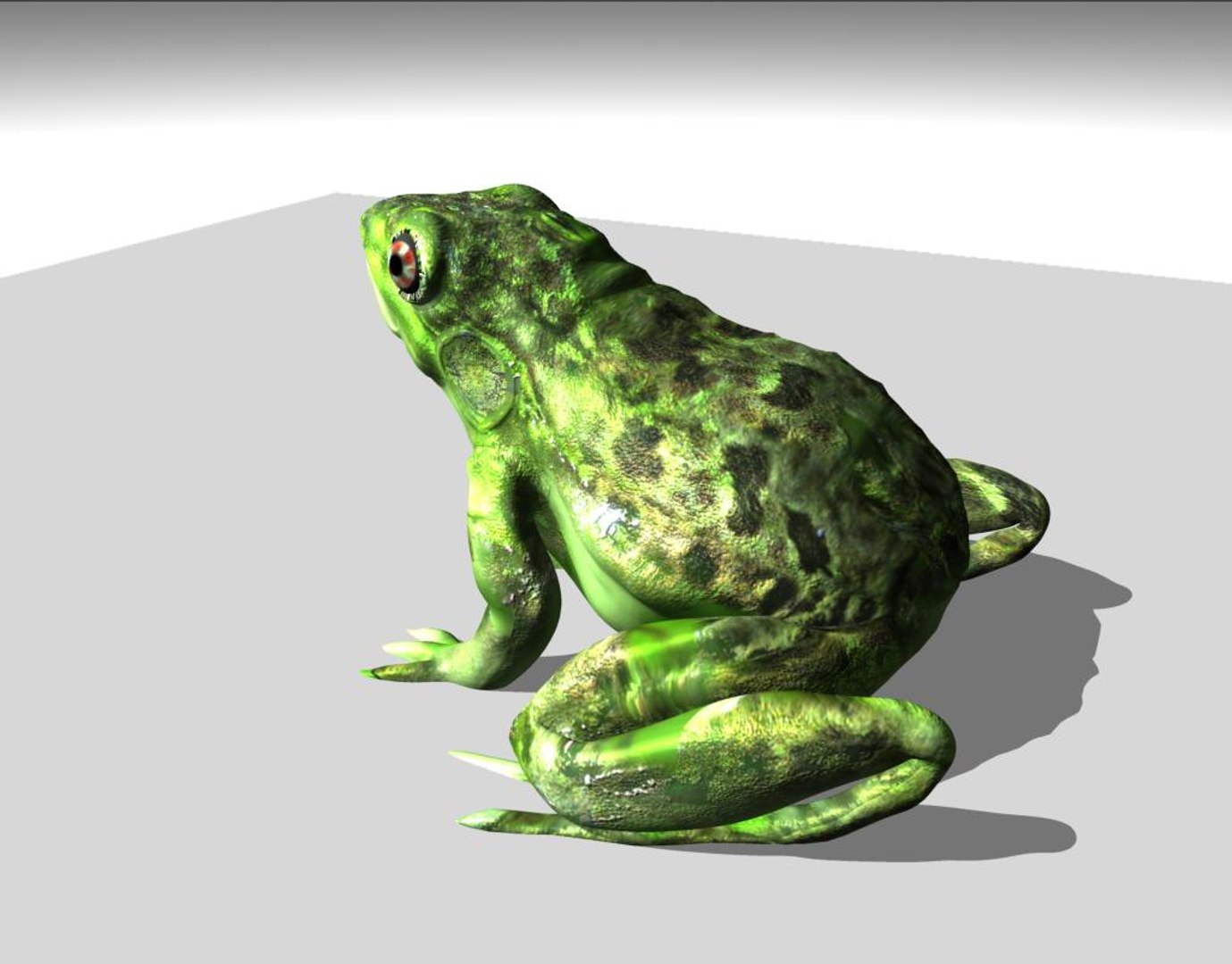 Frog 3d Obj